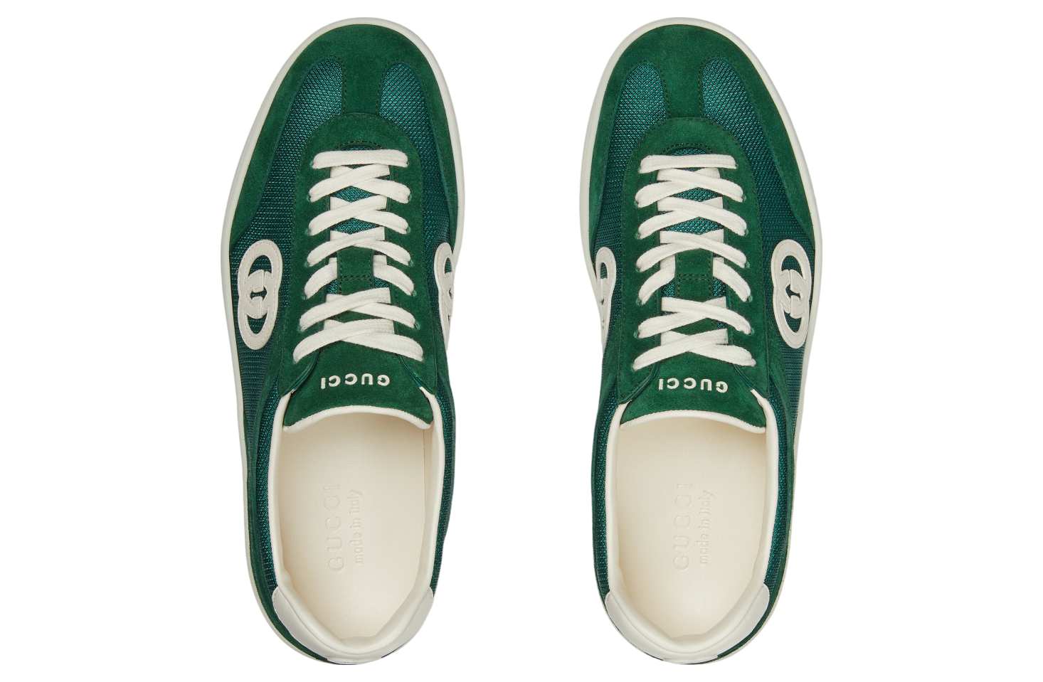 Gucci Interlocking G Sneaker Green Suede