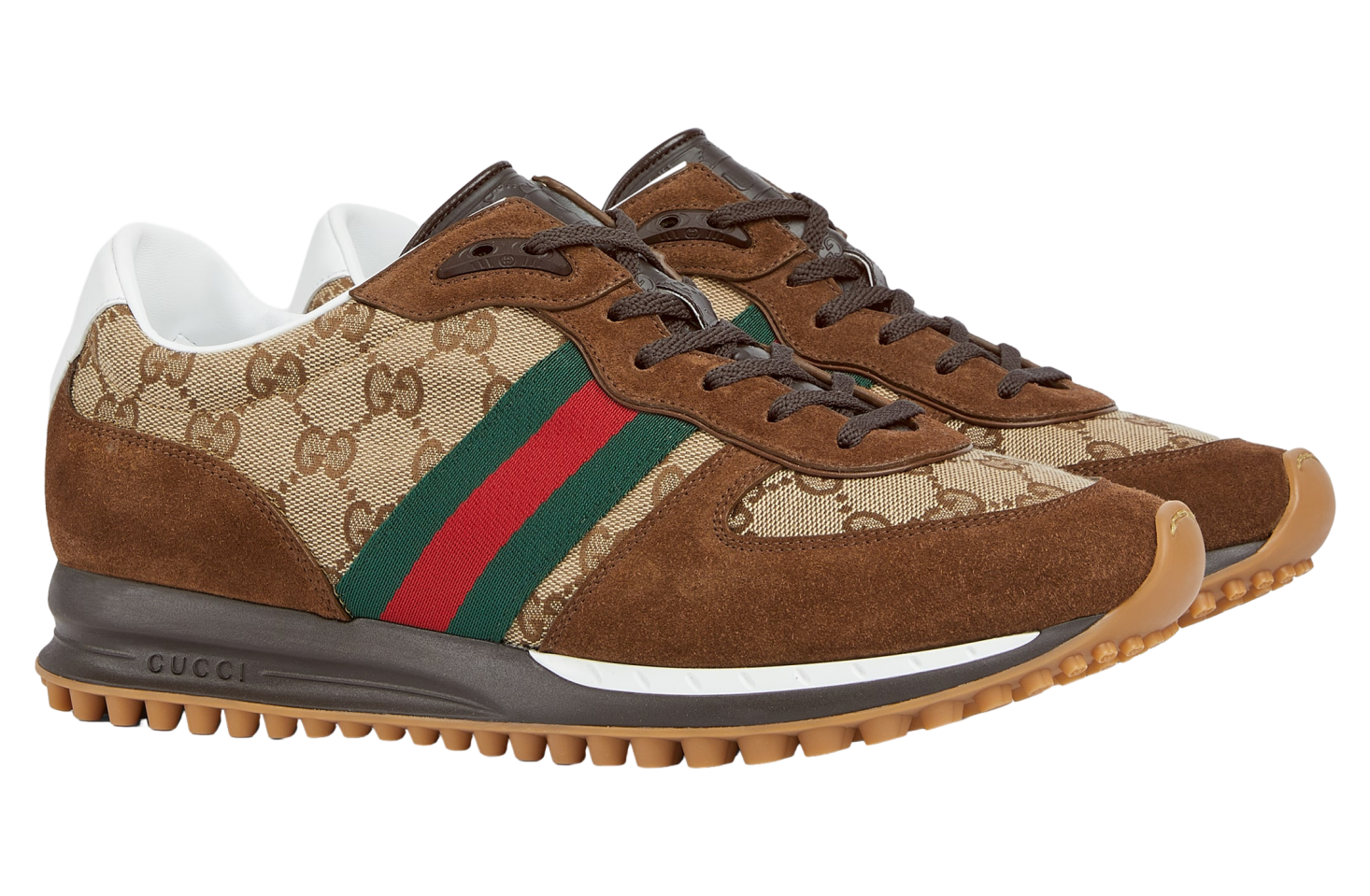 Gucci Re-Motion Beige / Dark Brown Gg Canvas