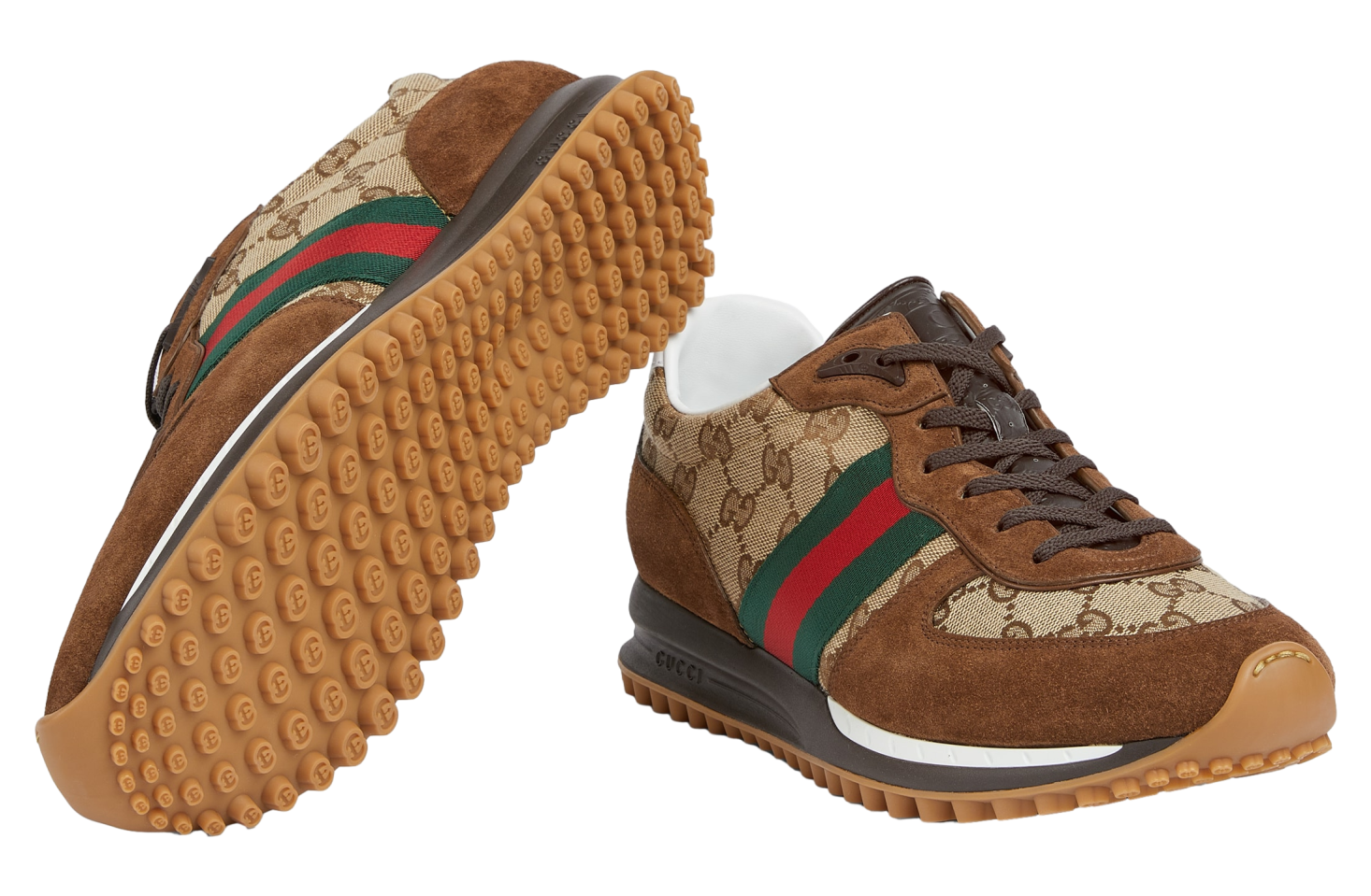 Gucci Re-Motion Beige / Dark Brown Gg Canvas