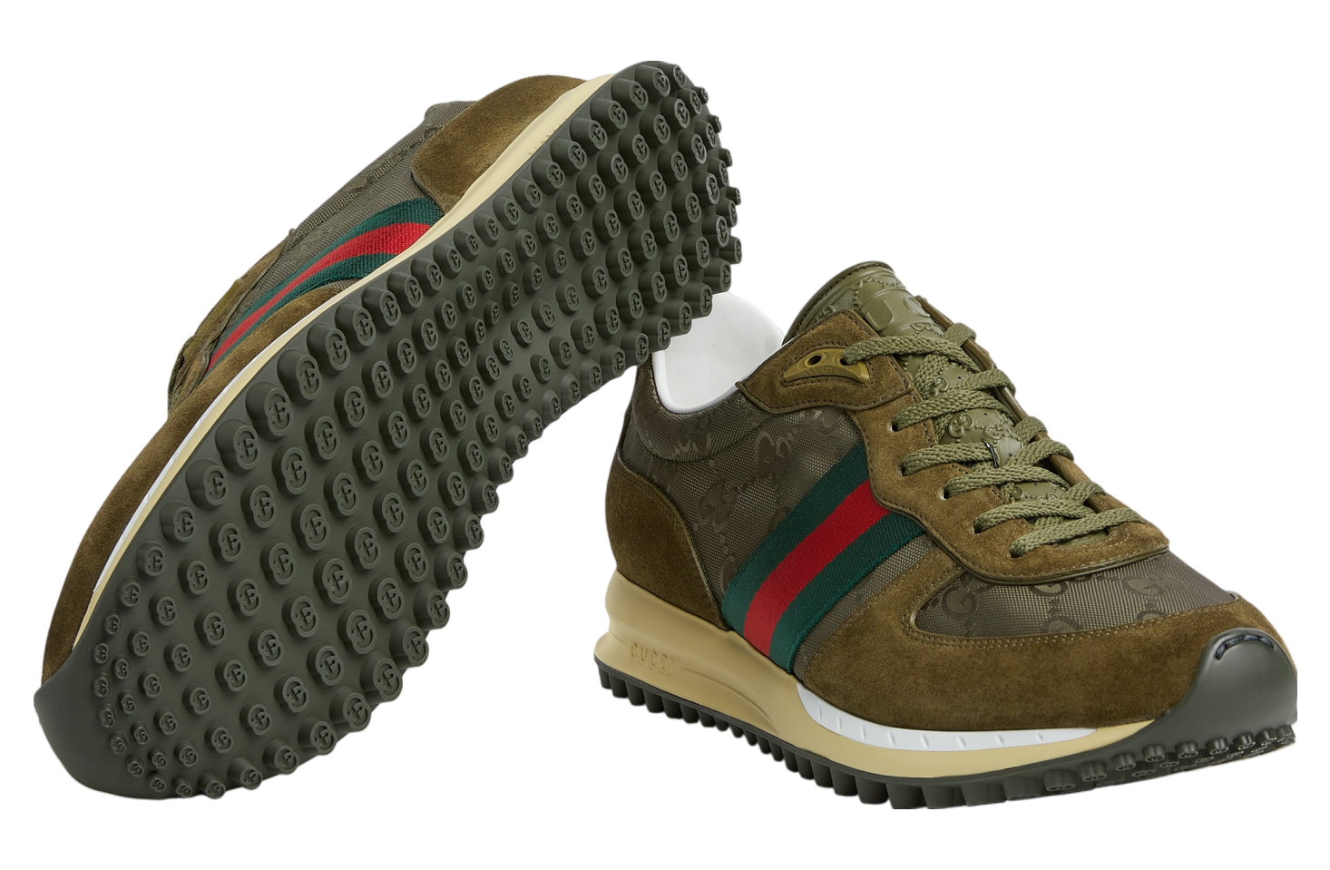 Gucci Re-Motion Dark Green Original Gg Canvas