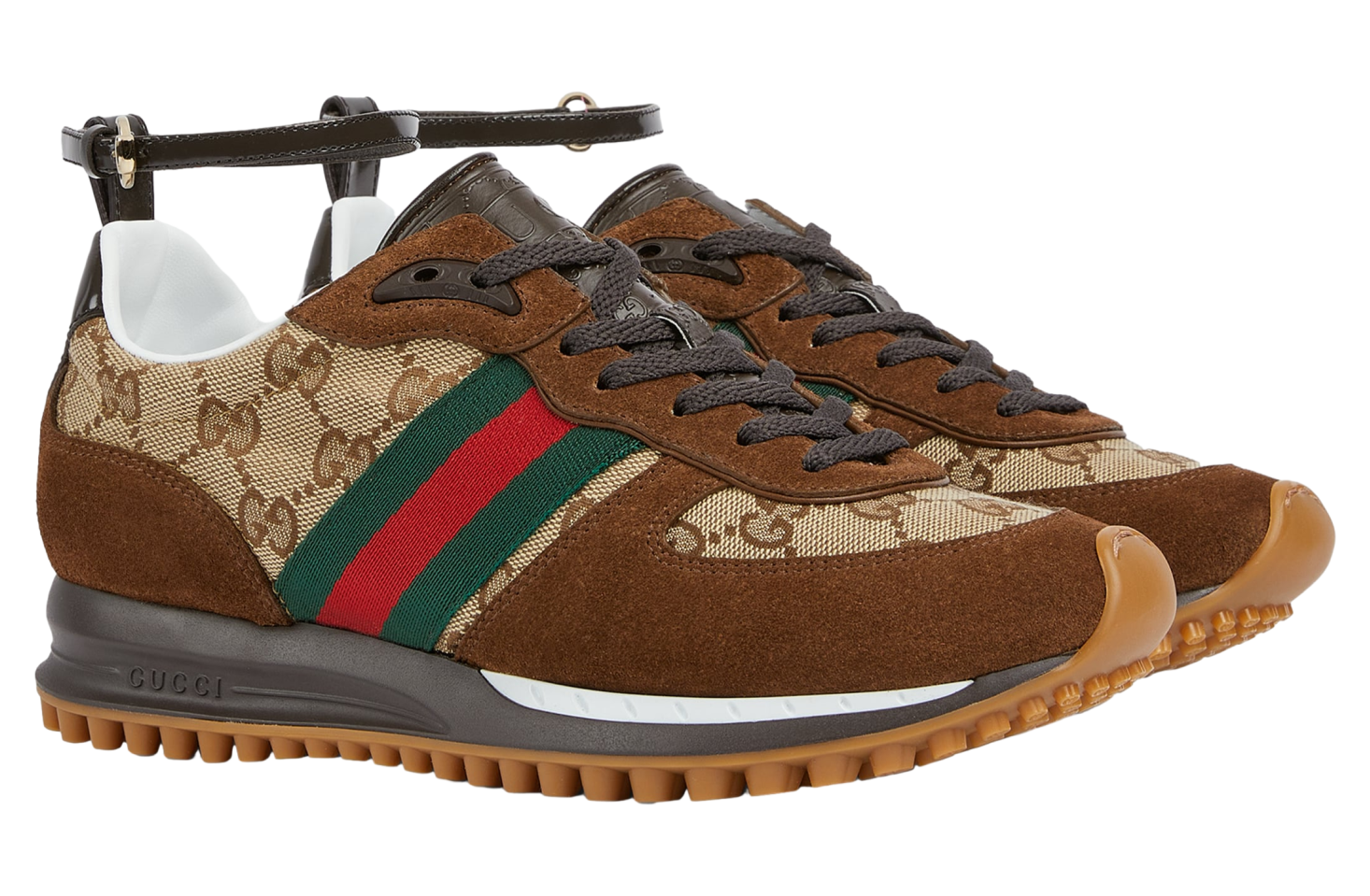 Gucci Re-Motion WMNS Beige / Dark Brown Orignal Gg Canvas