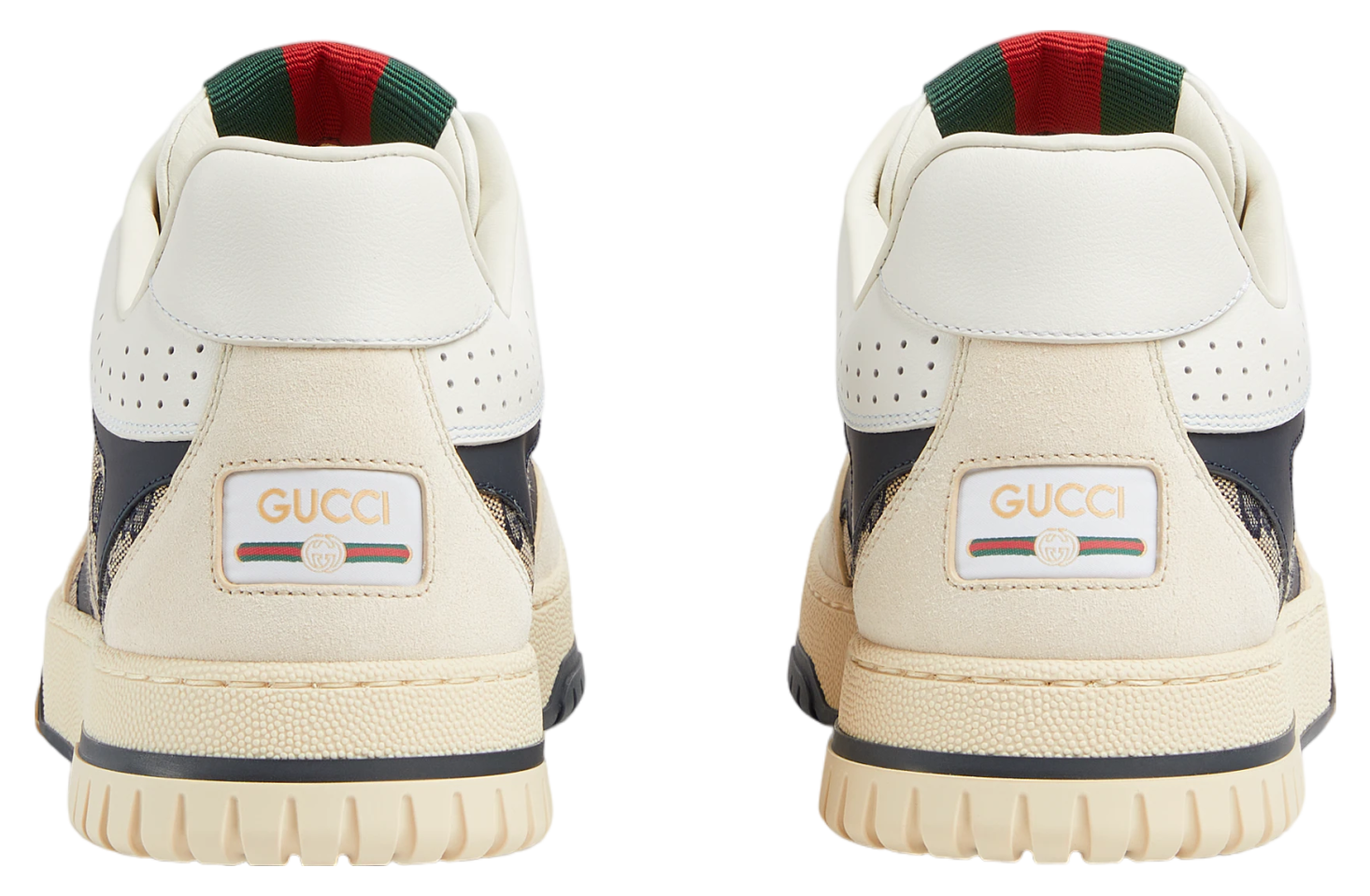 Gucci Re-Web Beige / Blue Gg Canvas