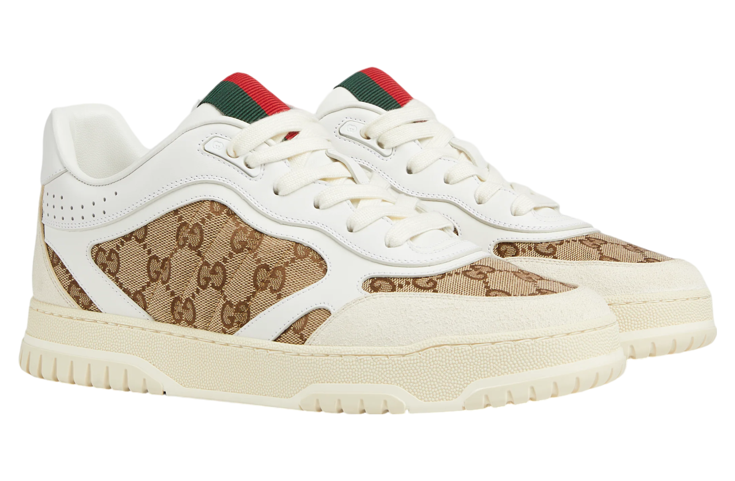 Gucci Re-Web Original Gg Canvas / White