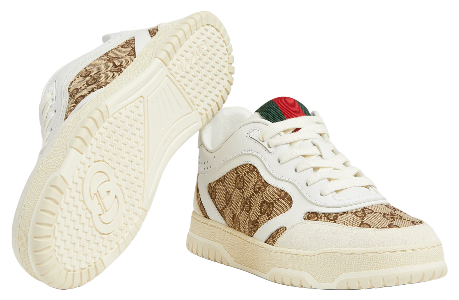 Gucci Re-Web Original Gg Canvas / White