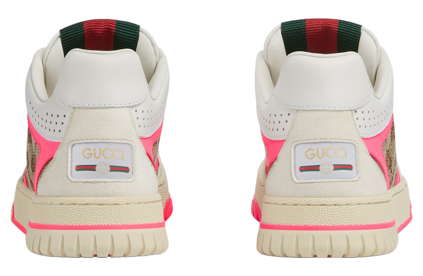 Gucci Re-Web WMNS Beige / Ebony Gg Canvas / Fuchsia