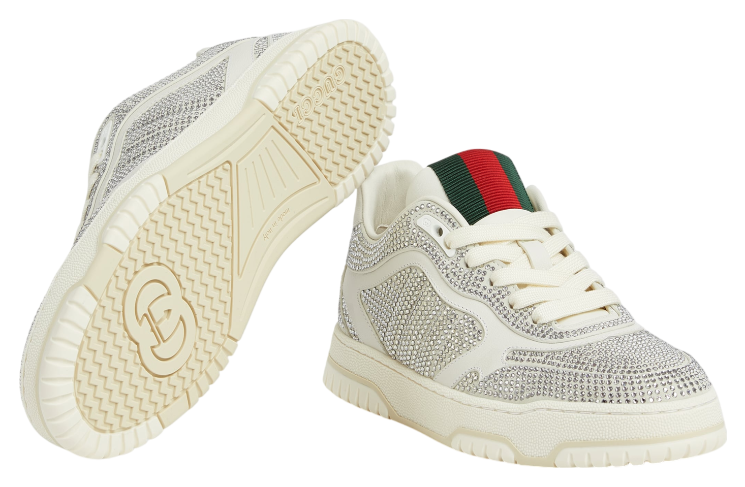 Gucci Re-Web WMNS White Leather