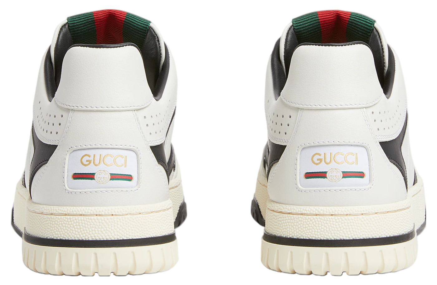 Gucci Re-Web WMNS White Leather / Black