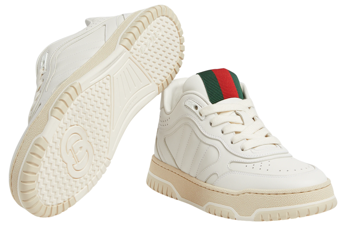 Gucci Re-Web WMNS White Leather / White