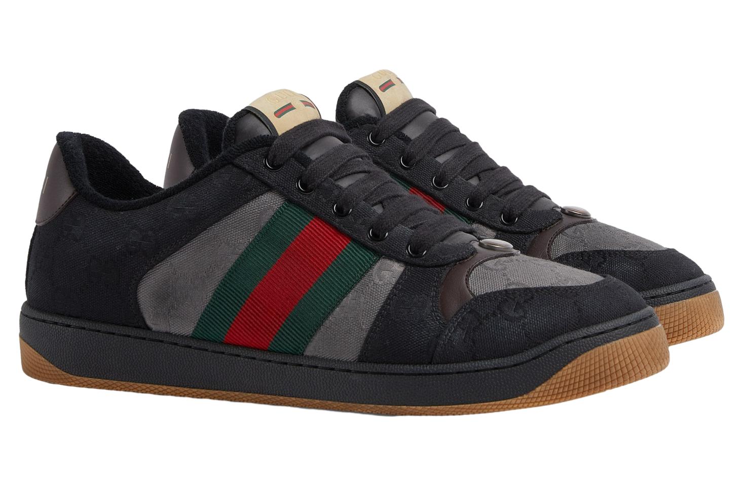 Gucci Screener Black Gg Canvas