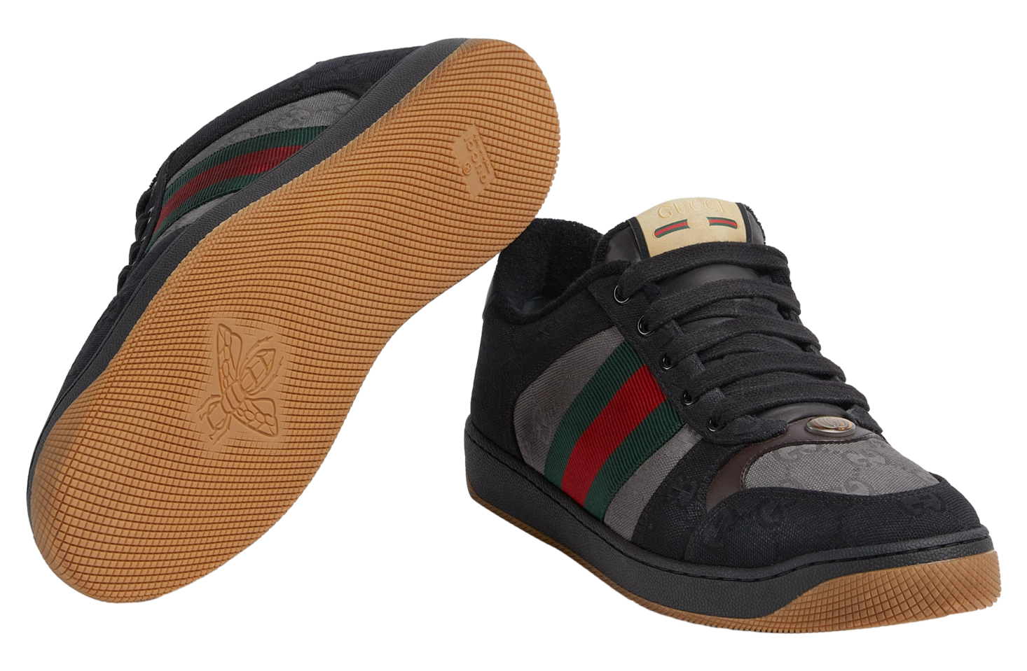 Gucci Screener Black Gg Canvas