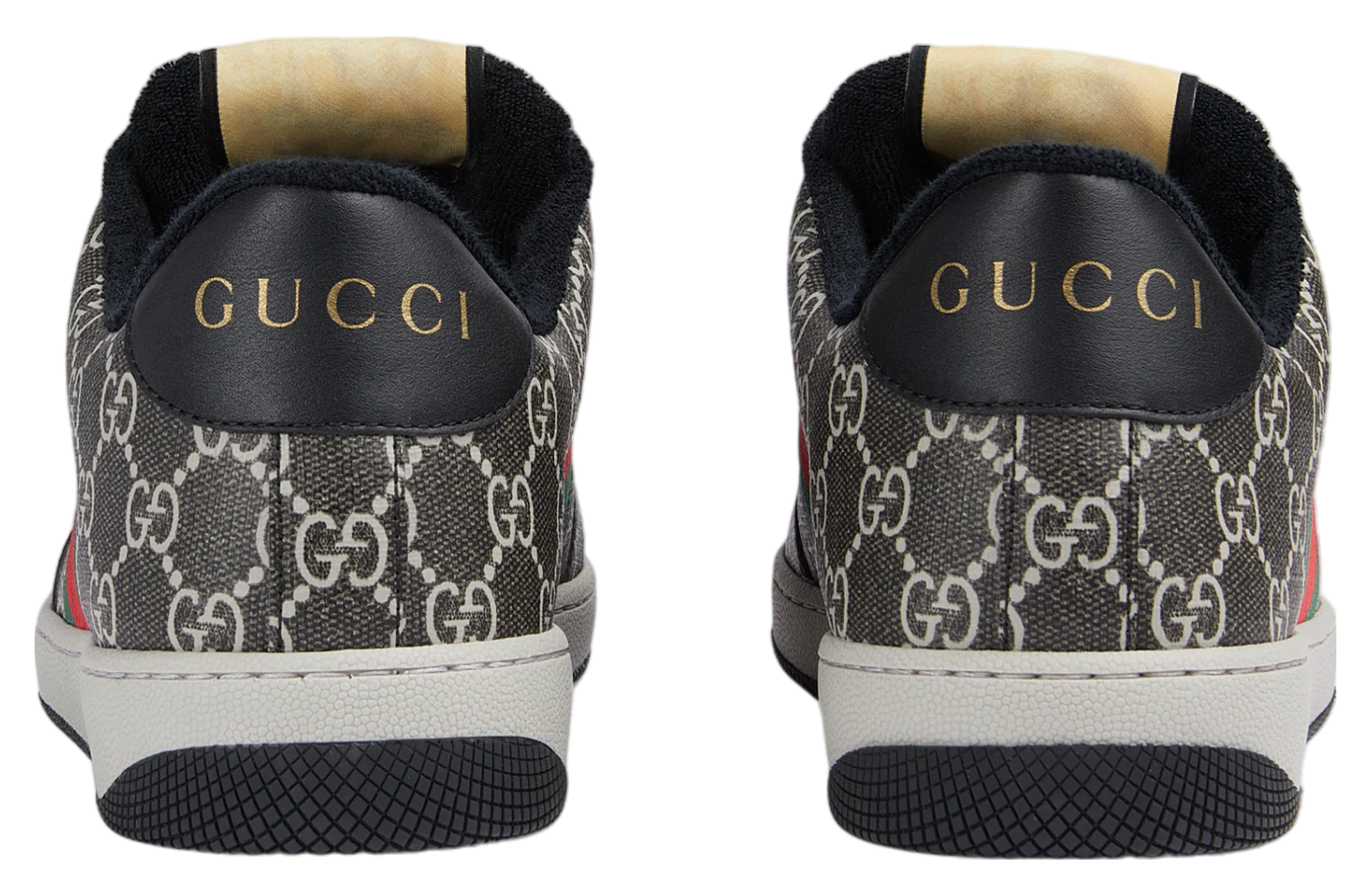 Gucci Screener Black / Grey Supreme