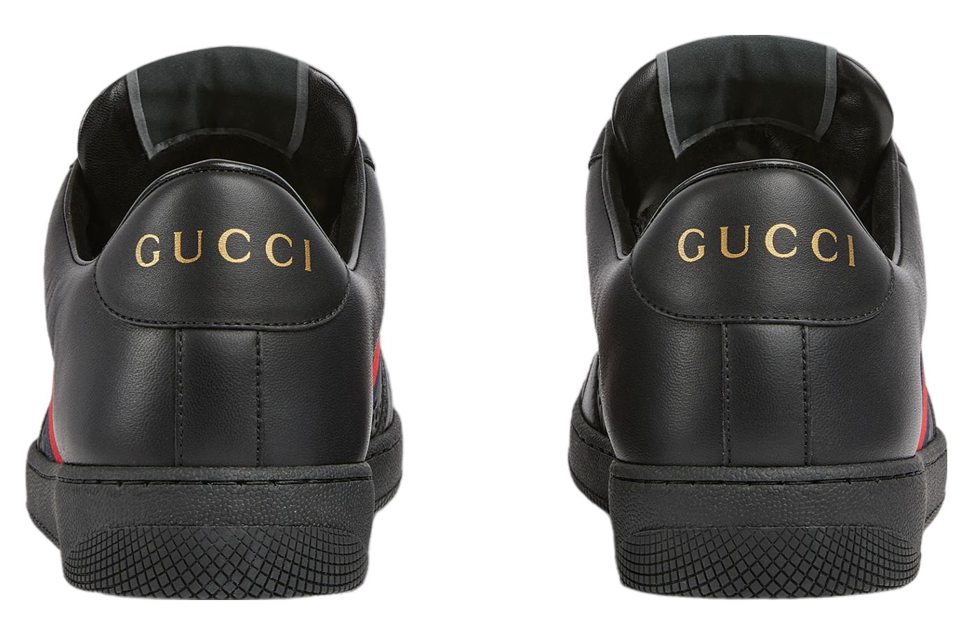 Gucci Screener Black Leather