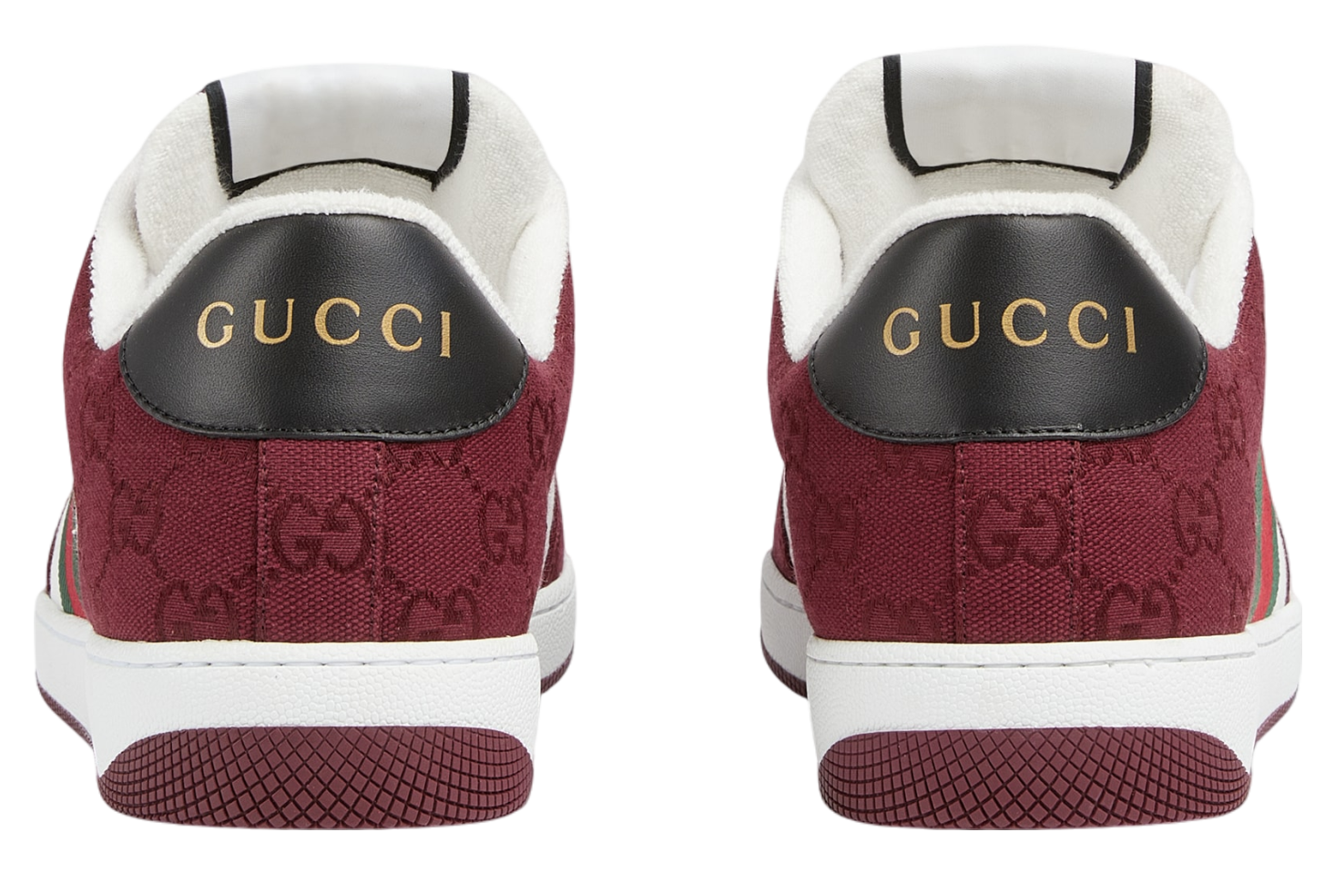 Gucci Screener Rosso Ancora Gg Canvas