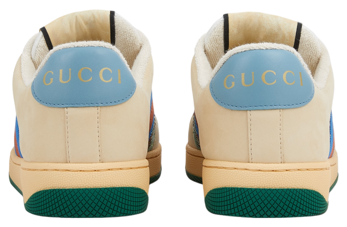 Gucci Screener With Crystals WMNS Brown / Blue Gg Canvas