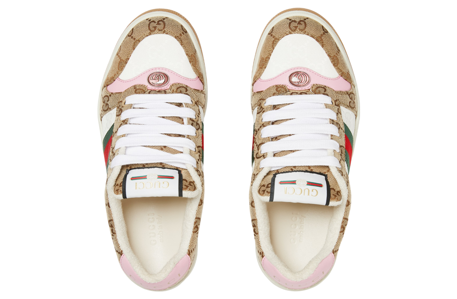 Gucci Screener WMNS Beige / Dark Brown Gg Canvas