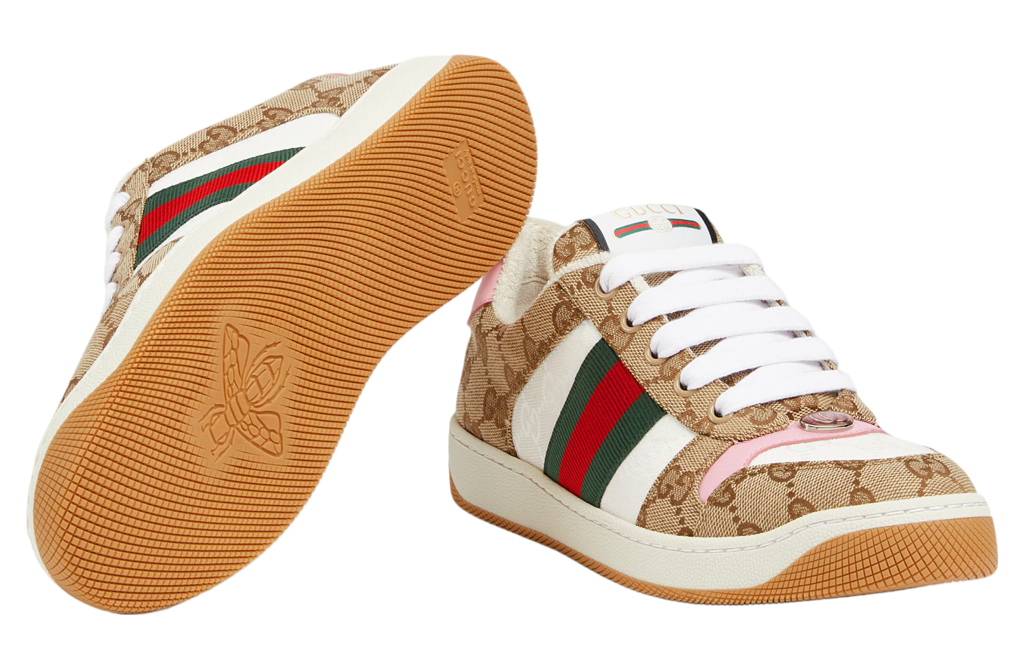 Gucci Screener WMNS Beige / Dark Brown Gg Canvas