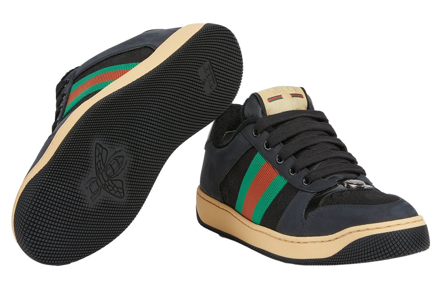 Gucci Screener WMNS Black Leather