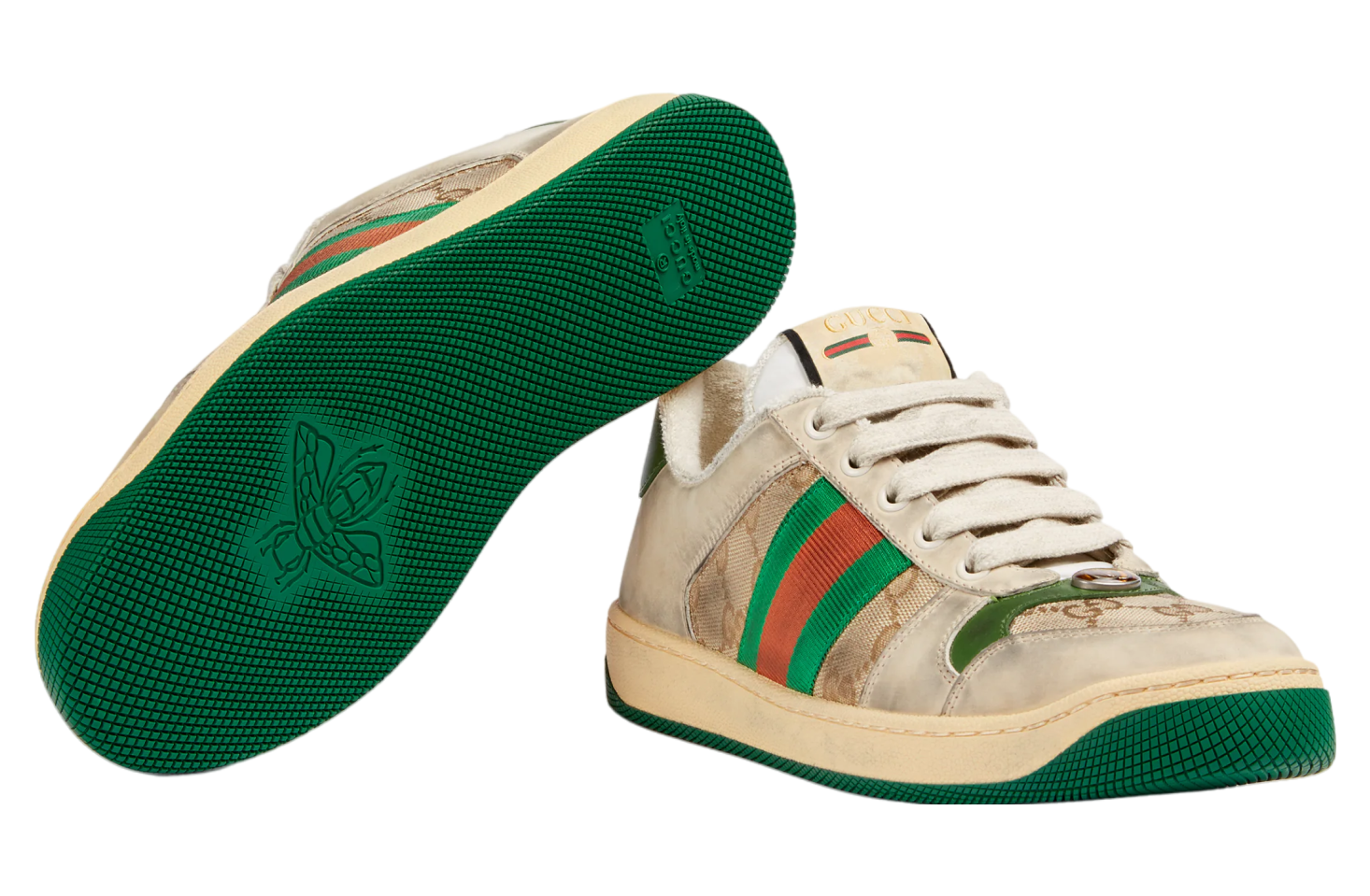 Gucci Screener WMNS Butter Leather / Green