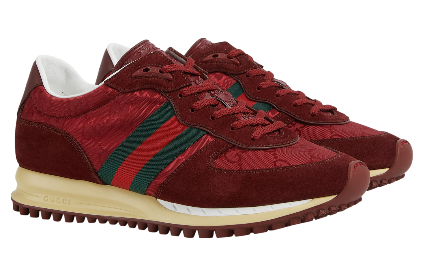 Gucci Screener WMNS Rosso Ancora Canvas