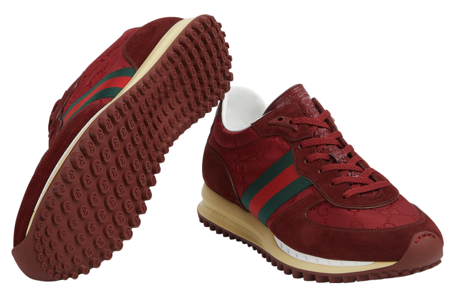 Gucci Screener WMNS Rosso Ancora Canvas - Jun 2025