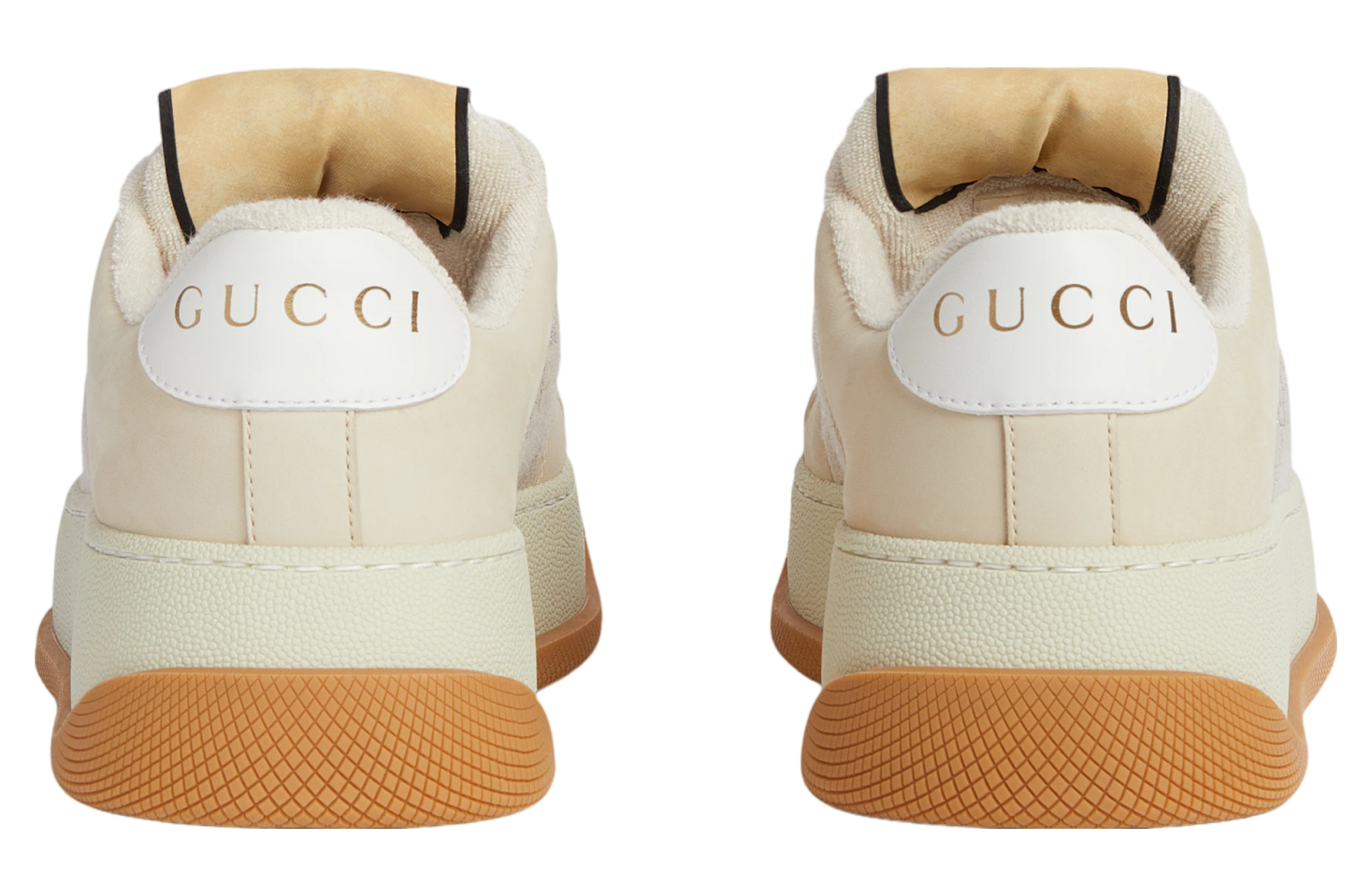 Gucci Screener WMNS White Gg Lamé Canvas