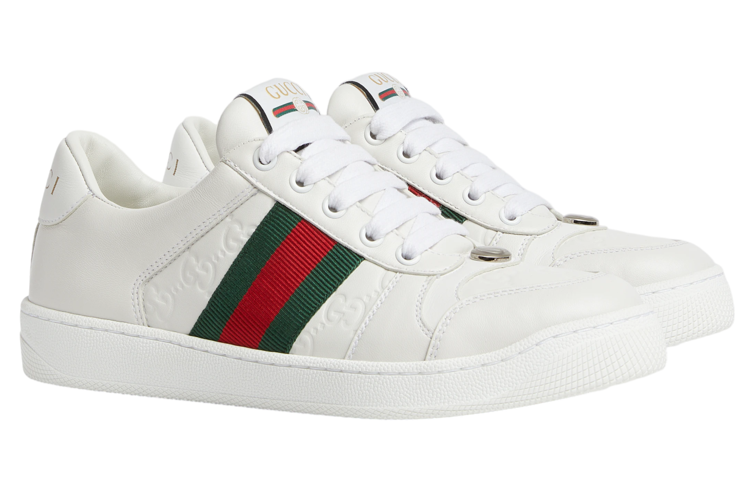 Gucci Screener WMNS White Leather