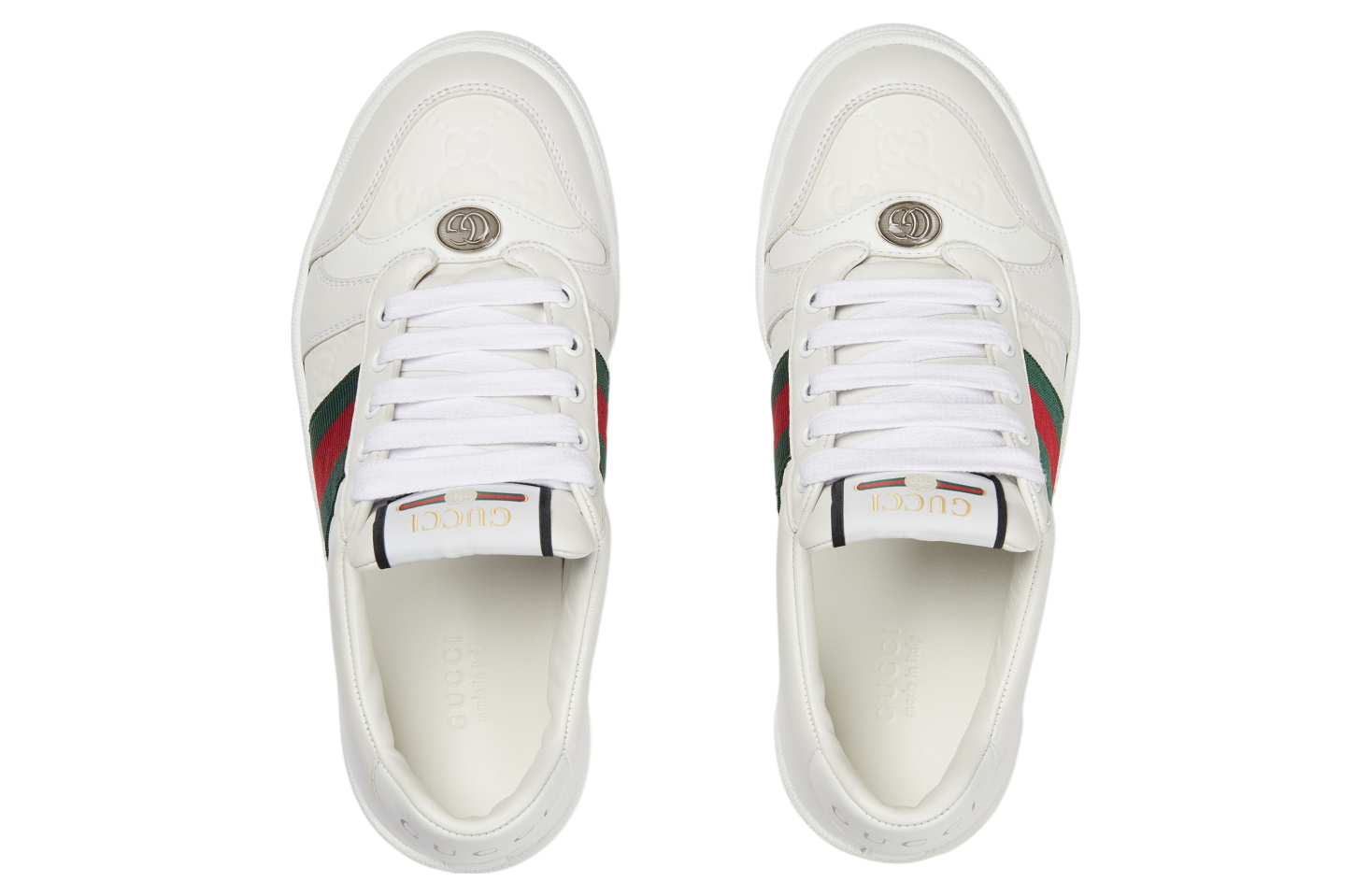 Gucci Screener WMNS White Leather