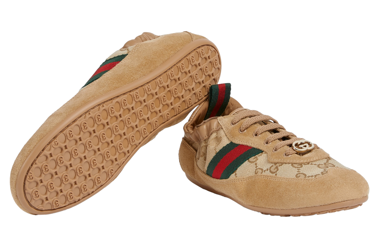 Gucci Shift WMNS Light Beige Gg Canvas / Beige Fabric