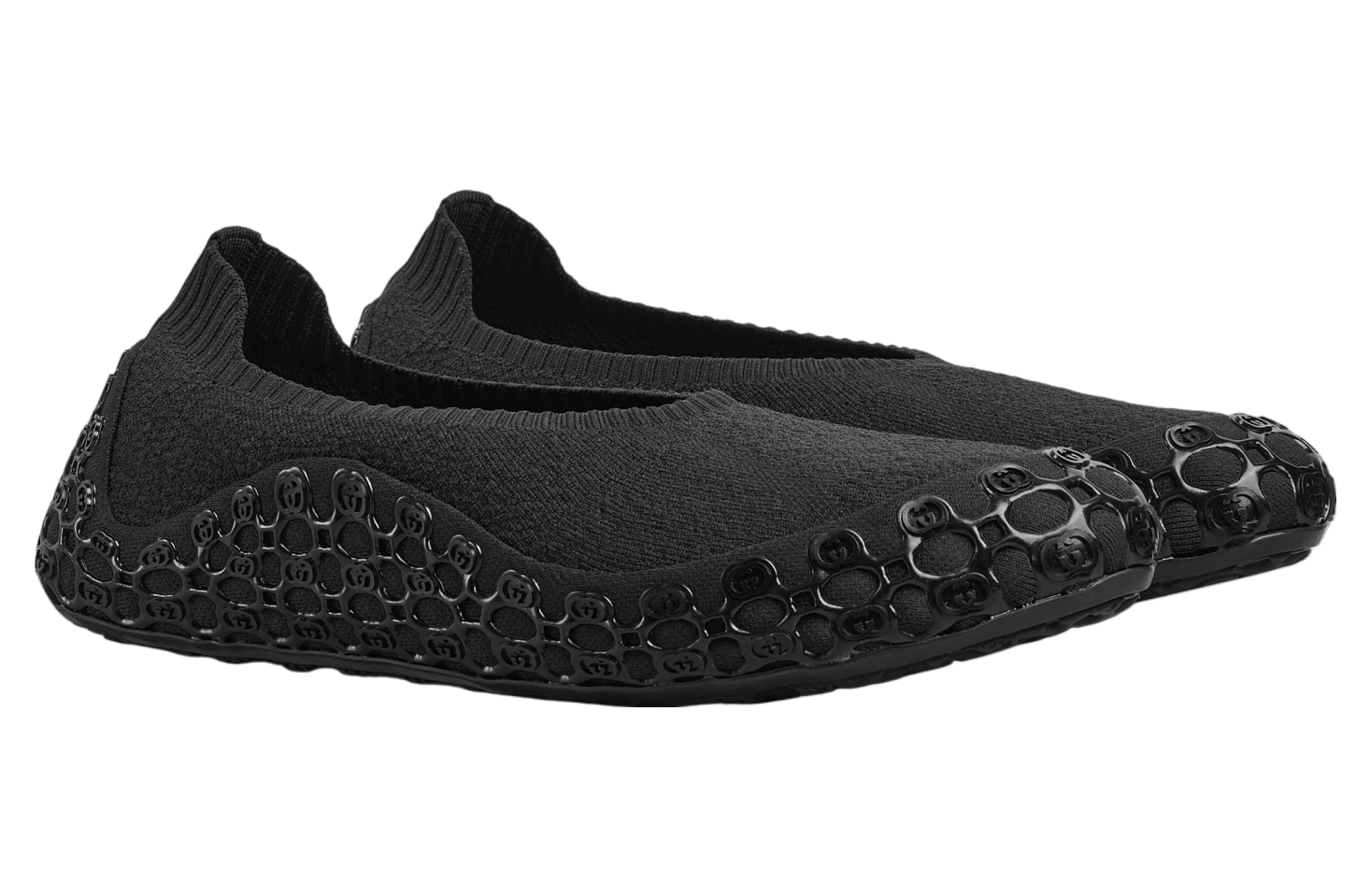 Gucci Slip-on Black Fabric