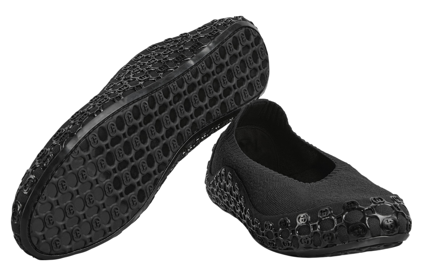 Gucci Slip-on Black Fabric