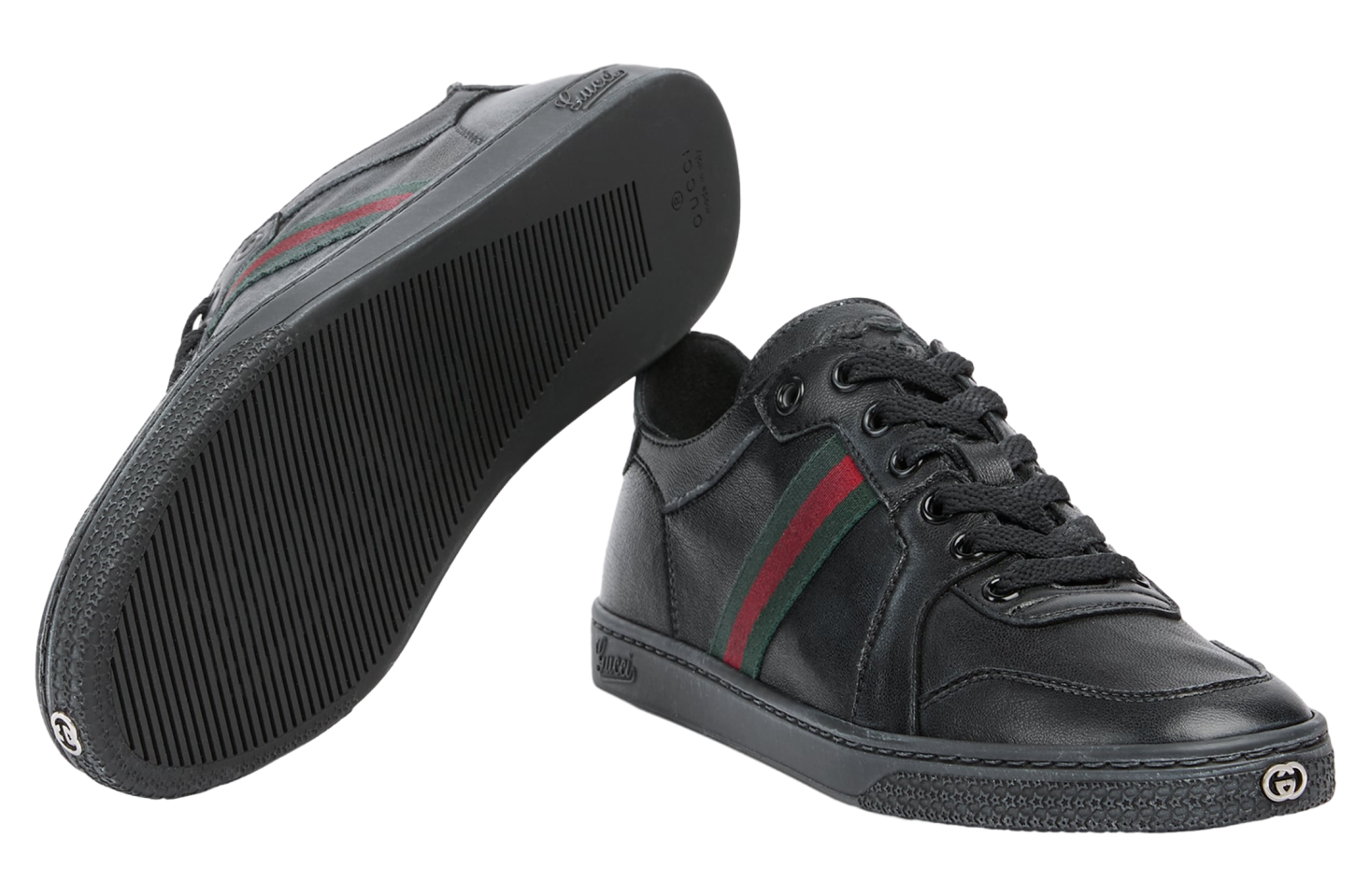 Gucci Stretch Low WMNS Black Leather