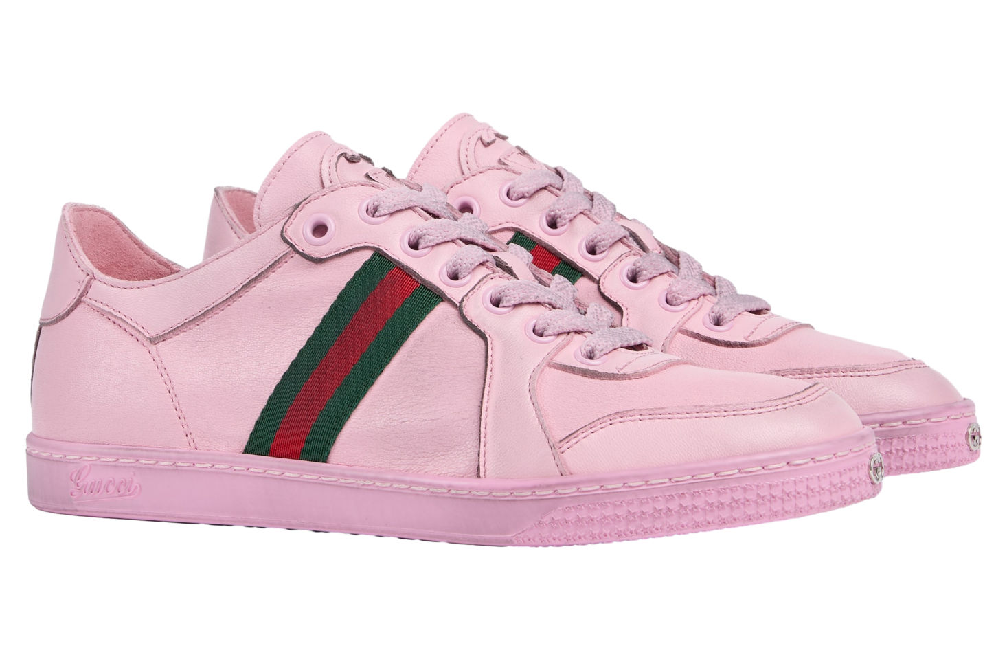 Gucci Stretch Low WMNS Pink Leather