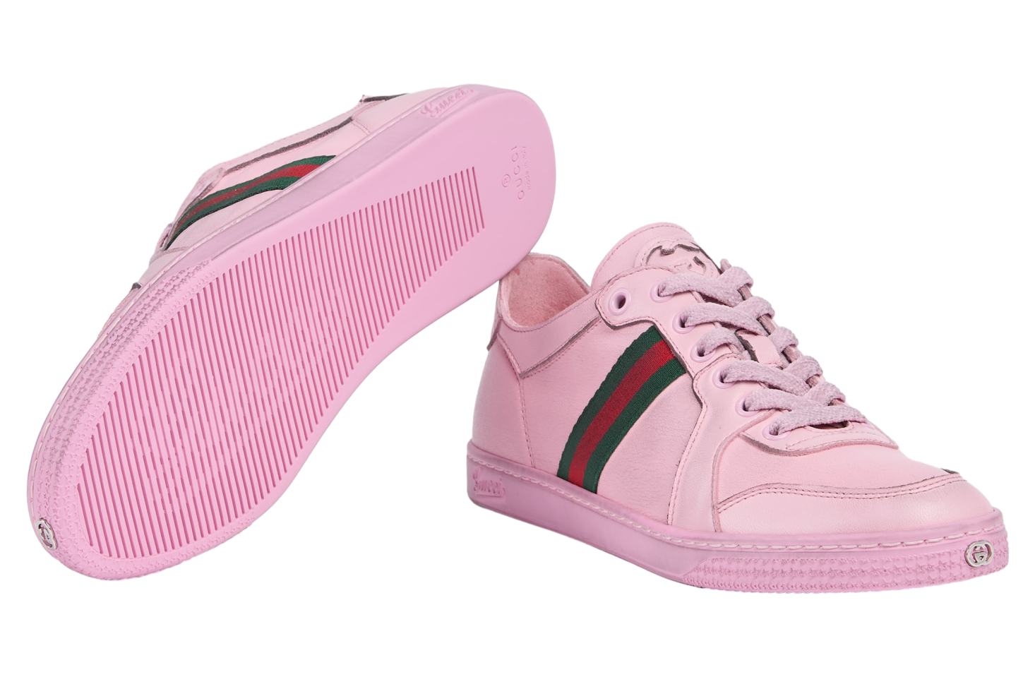 Gucci Stretch Low WMNS Pink Leather