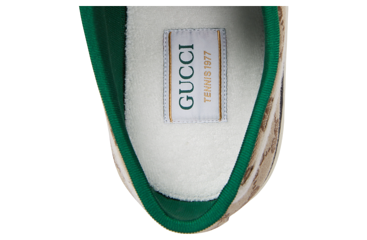 Gucci Tennis 1977 Beige / Ebony Original Gg Canvas