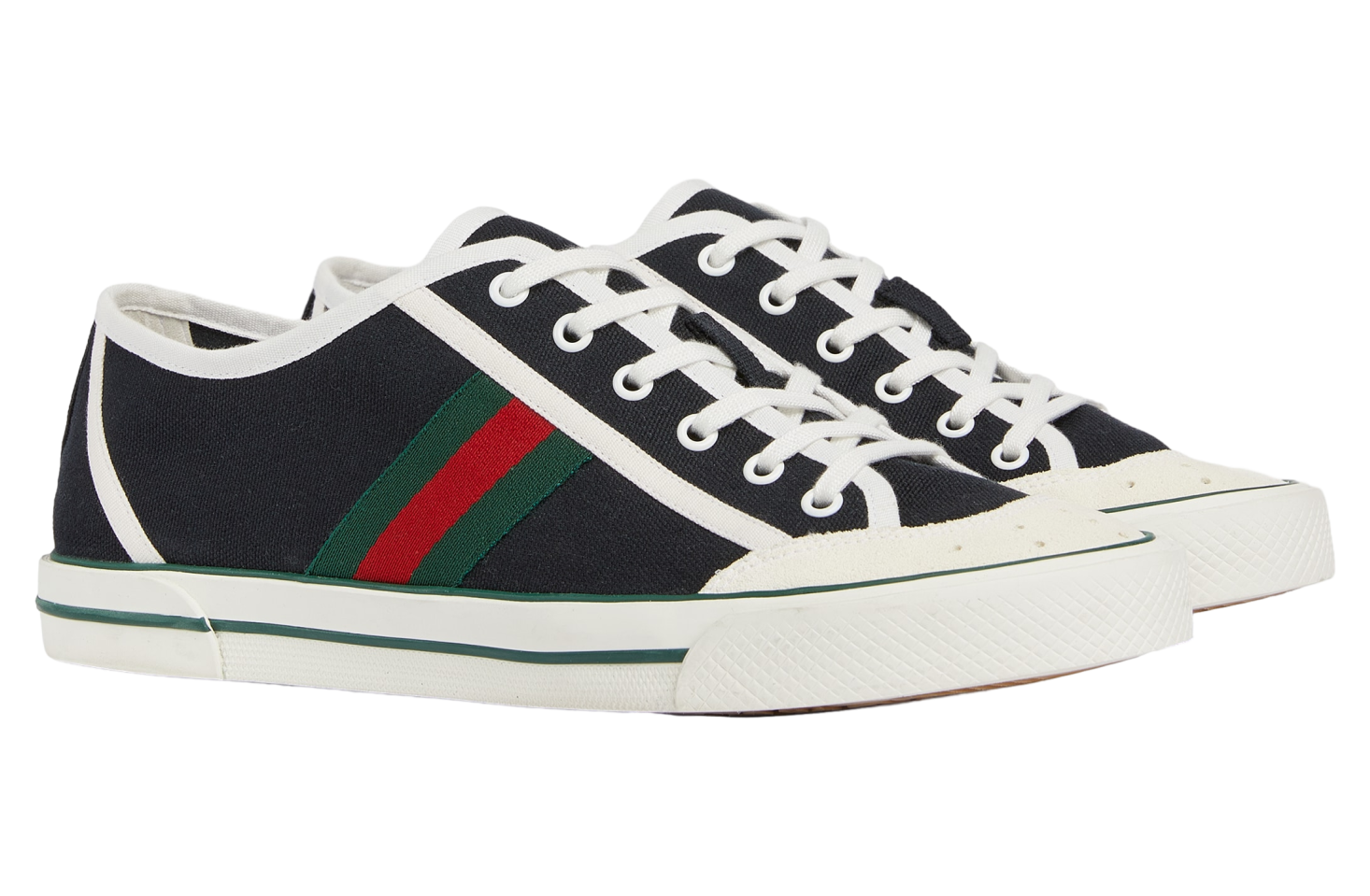 Gucci Tennis 1977 Black Canvas