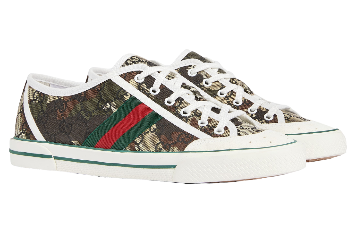 Gucci Tennis 1977 Black / Grey Canvas