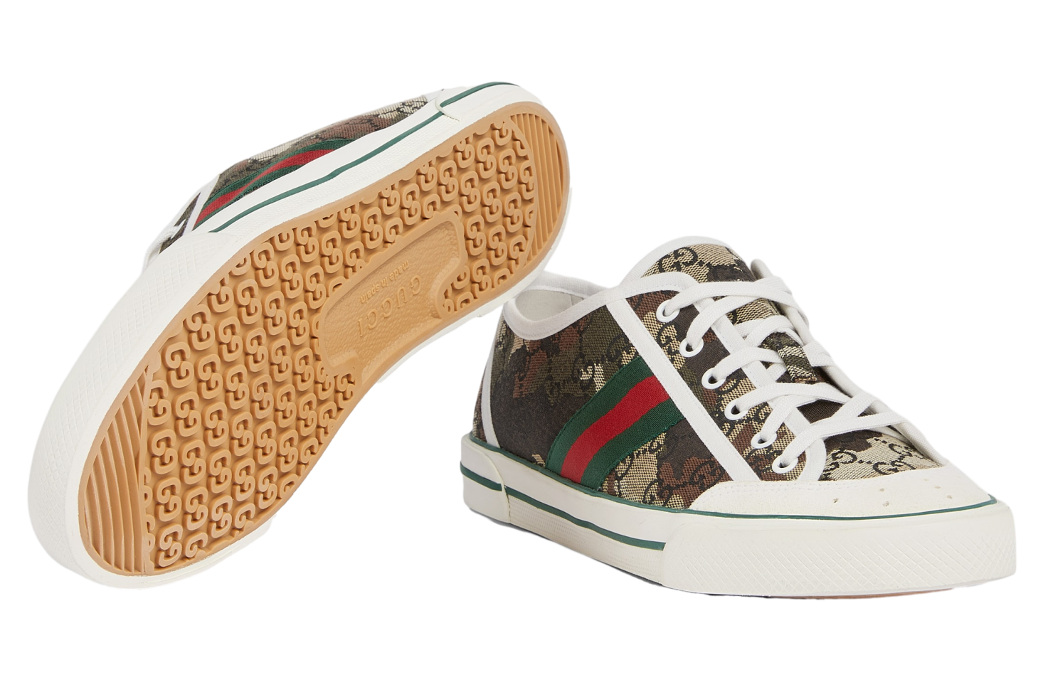 Gucci Tennis 1977 Black / Grey Canvas