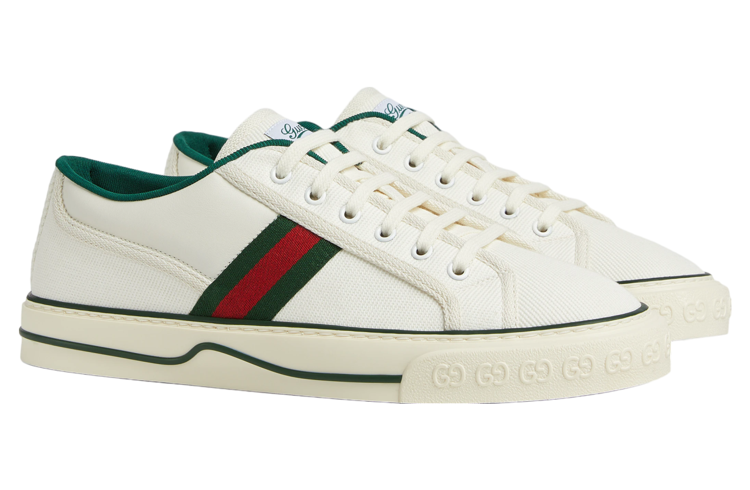 Gucci Tennis 1977 White Canvas