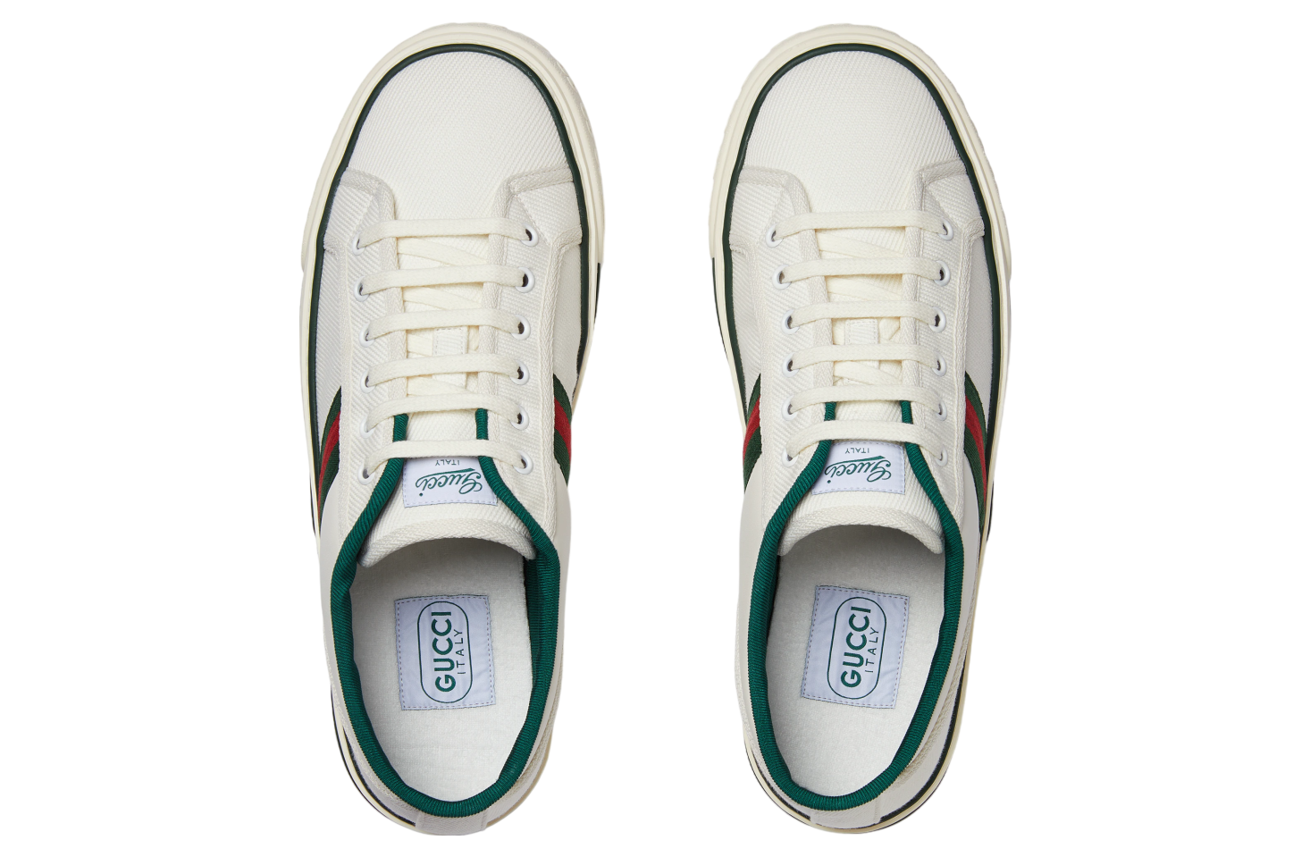 Gucci Tennis 1977 White Canvas