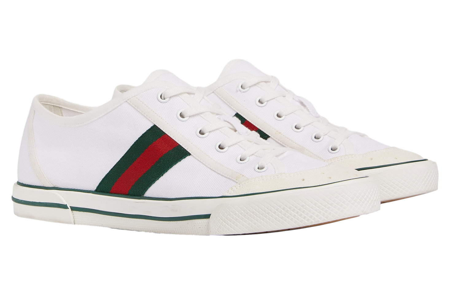 Gucci Tennis 1977 White Canvas / White