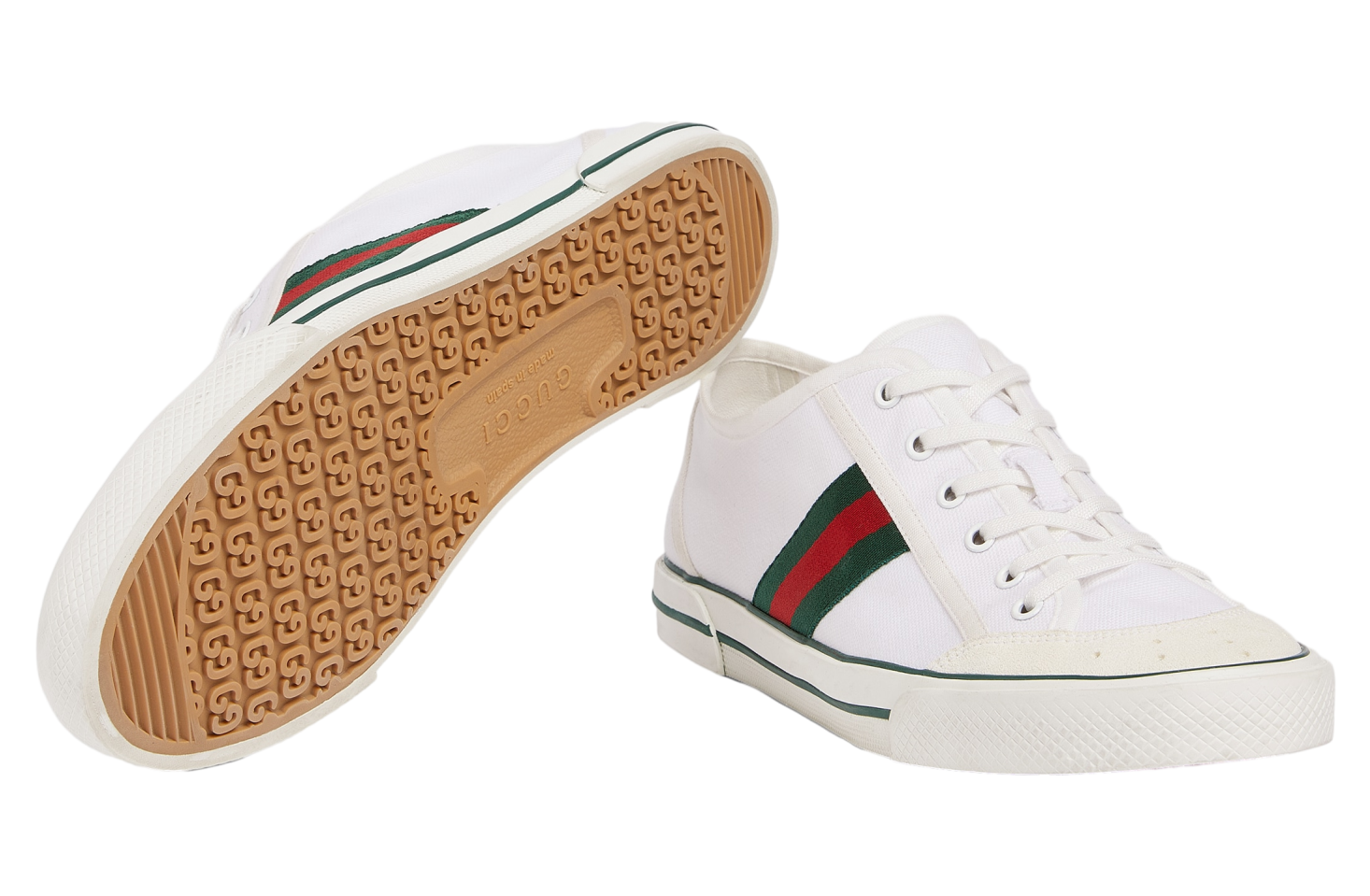 Gucci Tennis 1977 White Canvas / White