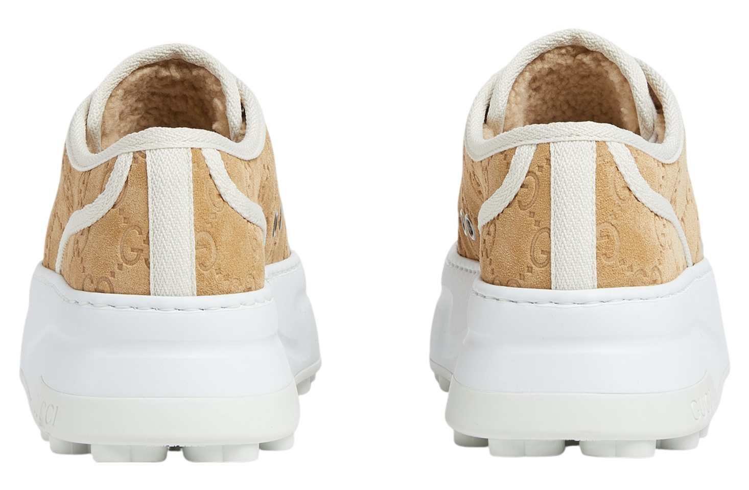 Gucci Tennis 1977 WMNS Beige Gg Suede