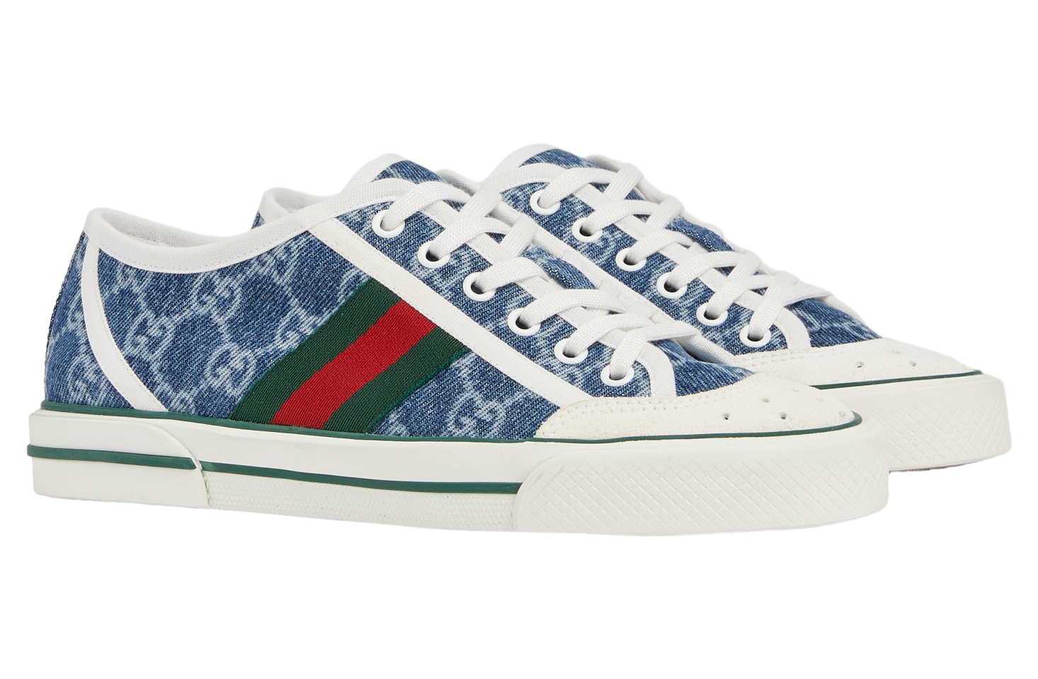 Gucci Tennis 1977 WMNS Blue Gg Denim