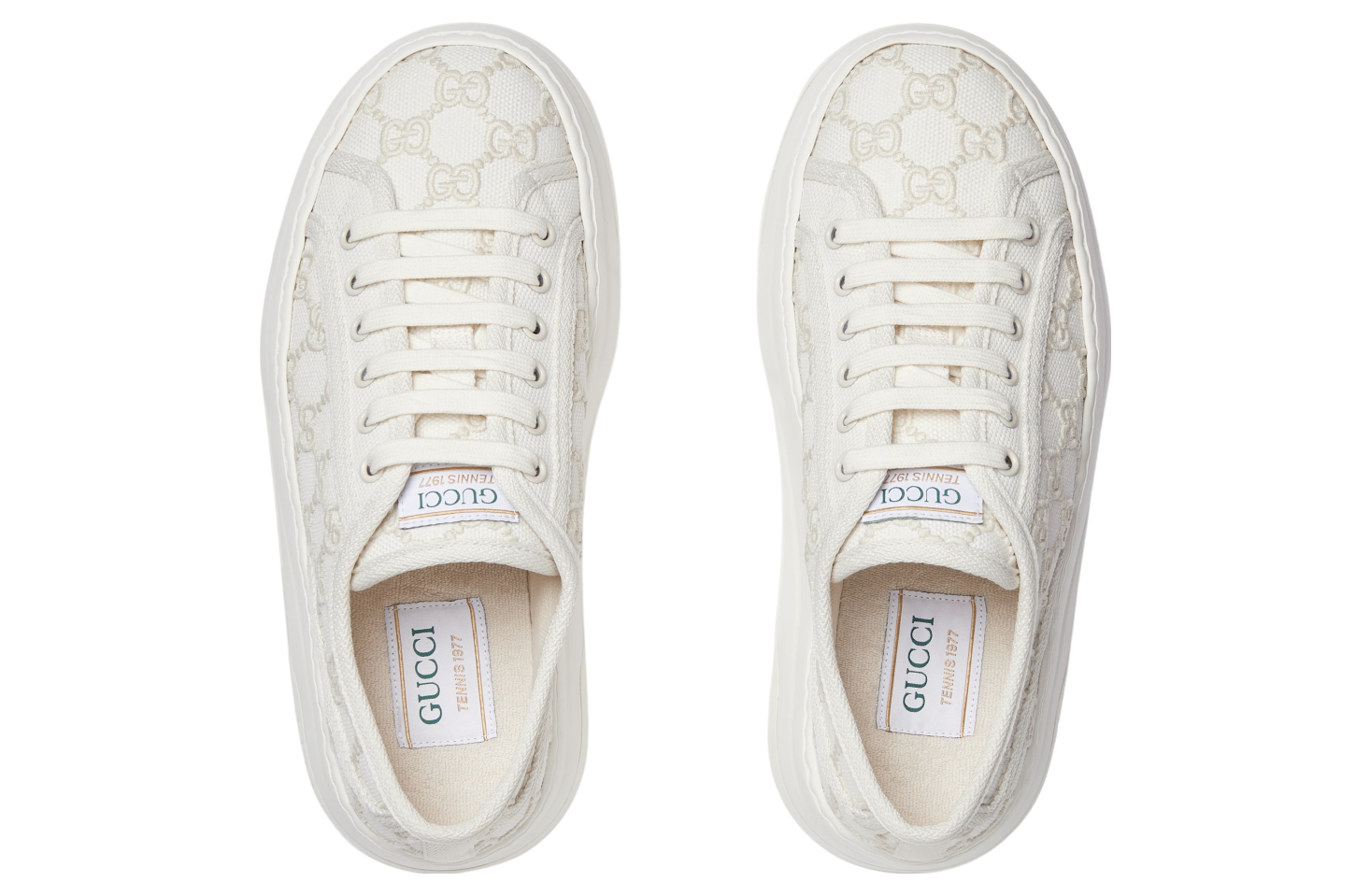 Gucci Tennis 1977 WMNS Off White Canvas