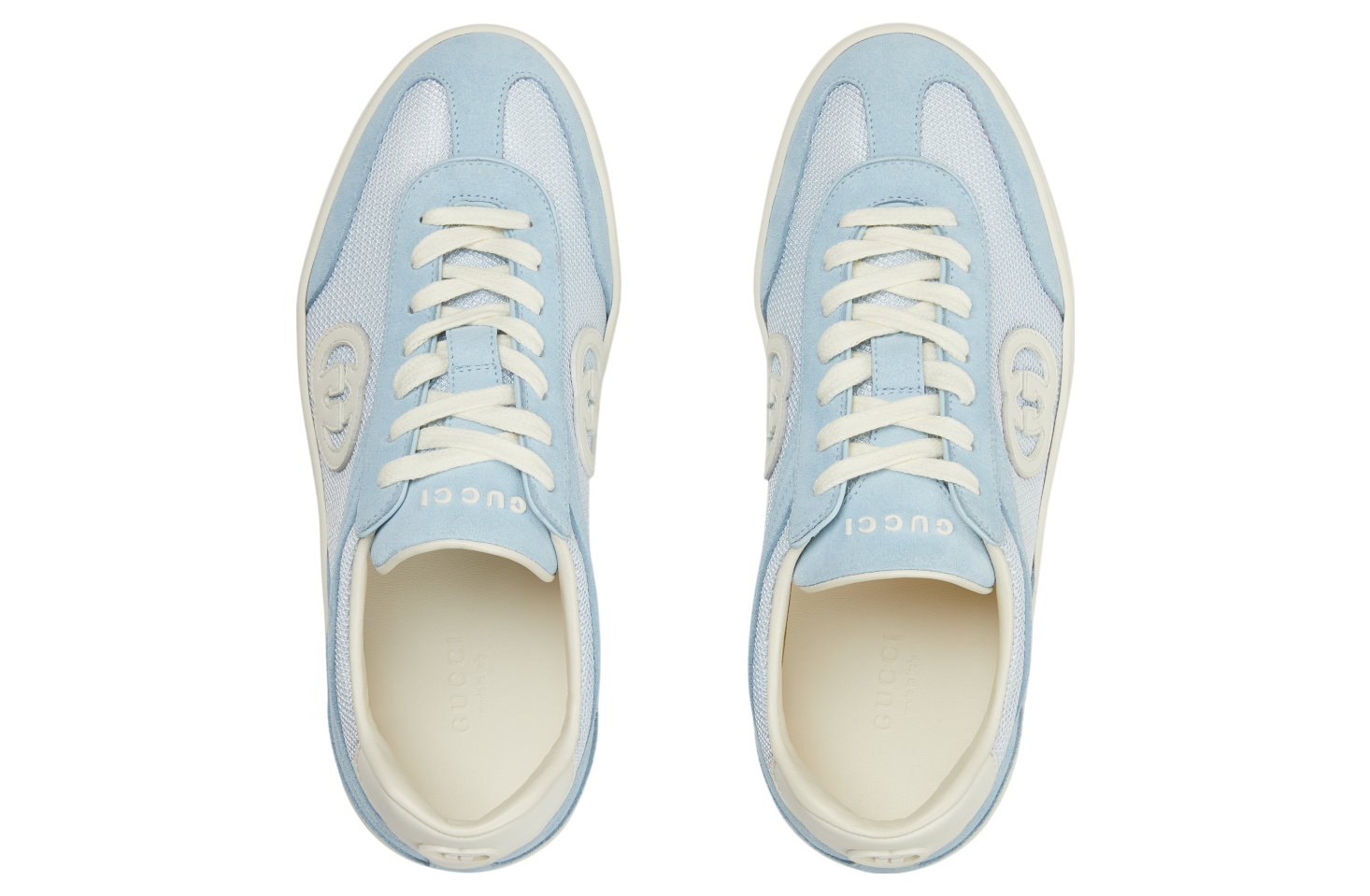 Gucci With Interlocking G WMNS Light Blue Suede