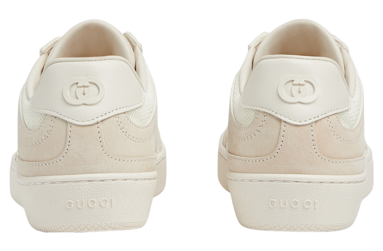 Gucci With Interlocking G WMNS White Suede