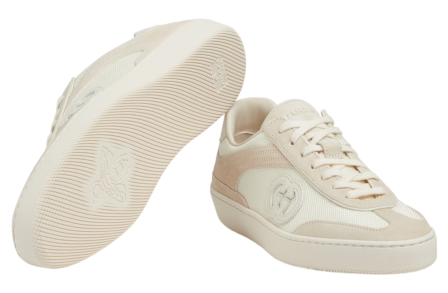 Gucci With Interlocking G WMNS White Suede