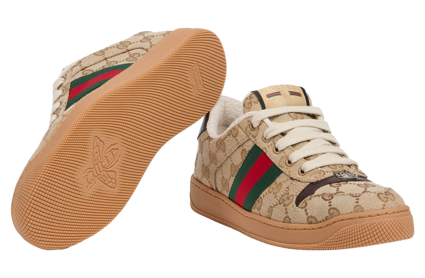 Gucci Worn-Out Effect Screener WMNS S / Gg Canvas