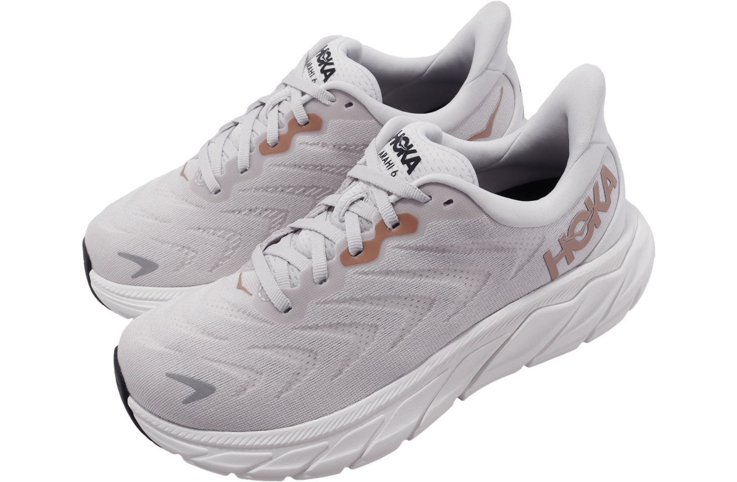 Hoka Arahi 6 D Wide WMNS Nimbus Cloud / Rose Gold