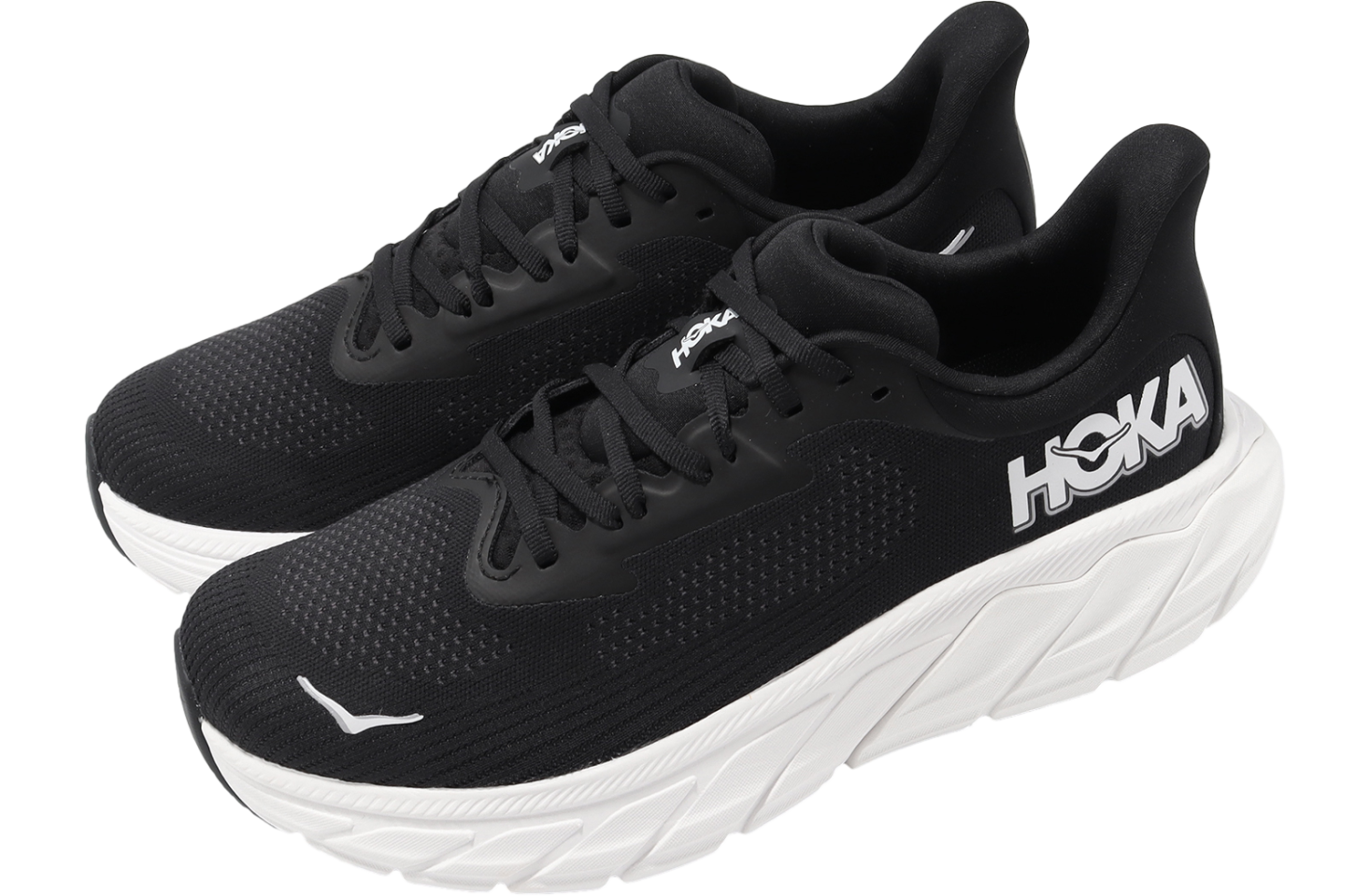 Hoka Arahi 7 2E Wide Black / White